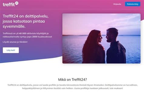 treffit suomi24.fi|The 3 Best Dating Sites in Finland (What I Learned)